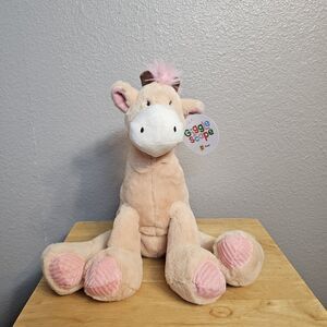 Giggle Scape Plush Horse Pony Stuffed Animal 16" Pink Mane Target Kids Plush Toy
